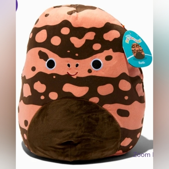 Squishmallows Roth Desert Collection Gila Monster 12in Light Orange Brown - Picture 1 of 10